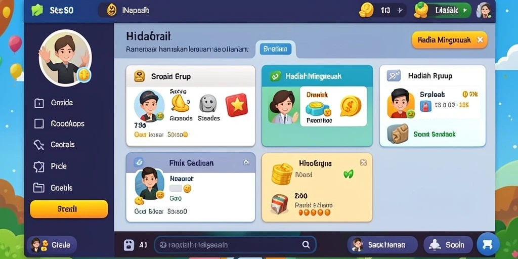 Beragam pilihan permainan yang mengasyikkan.